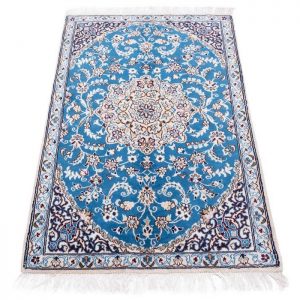 Persian Carpet: Blue Nain Pattern 13