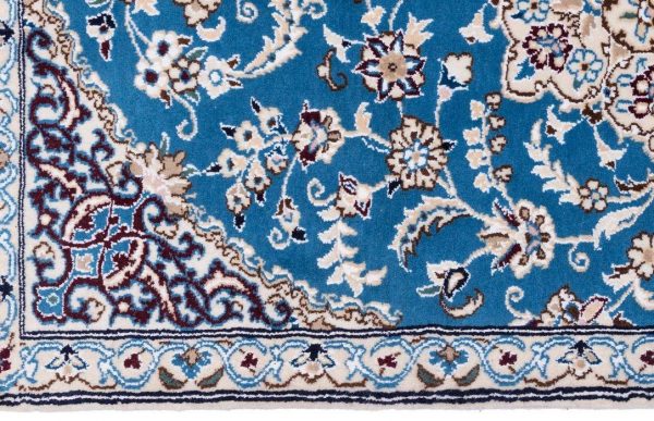 Persian Carpet: Blue Nain Pattern 7