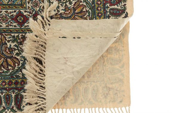 Persian Tapestry ( Qalamkar ) Tablecloth Kings Design 1
