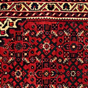 Persian Carpet: Red Hamedan Pattern 11