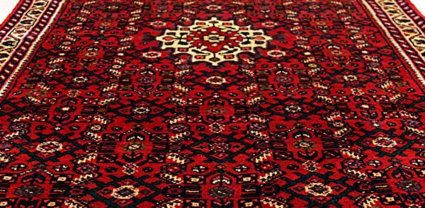 Persian Carpet: Red Hamedan Pattern 4