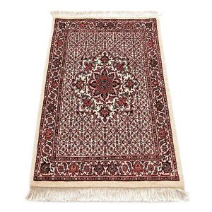 Persian Carpet: Cream Bidjar Pattern 12