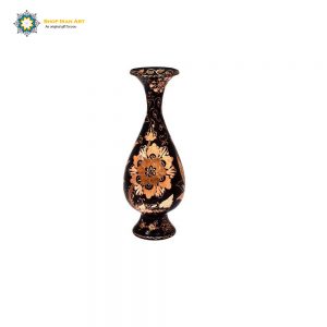 Persian Hand Engraved Copper Flower Vase Eden Design 7