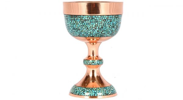 Persian Turquoise Goblet, Spring Design 4