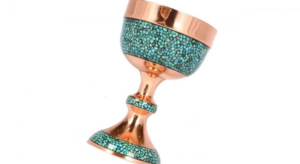 Persian Turquoise Goblet, Spring Design 10