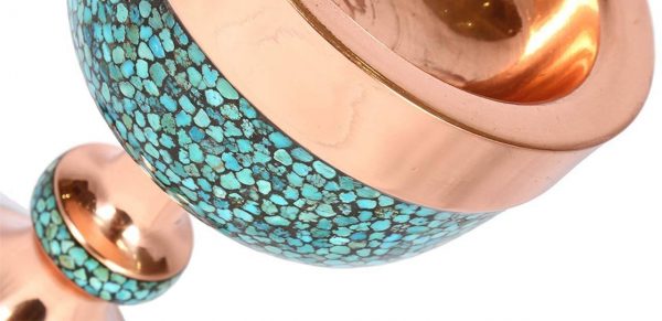Persian Turquoise Goblet, Spring Design 6