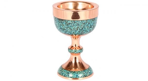 Persian Turquoise Goblet, Spring Design 5