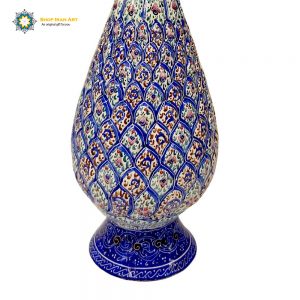 Minakari Persian Enamel Flower Pot, Eslimi Design 4