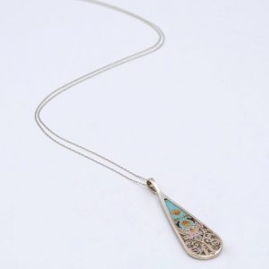 Photo of Persian Sliver Necklace handmade Paradise Design 2