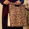 Persian Tapestry ( Qalamkar ) Bag, Oral Design 1