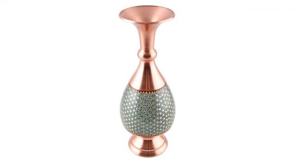 Persian Marquetry Khatam Kari Flower Pot, Sparkle Design 2