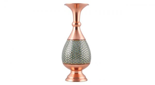 Persian Marquetry Khatam Kari Flower Pot, Sparkle Design 6