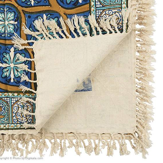 Persian Qalamkar ( Tapestry ) Tablecloth, Sheikh Lotfollah Mosque Dome Design 5