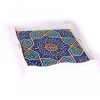 Bandeja de azulejos persa, diseño azul profundo 2