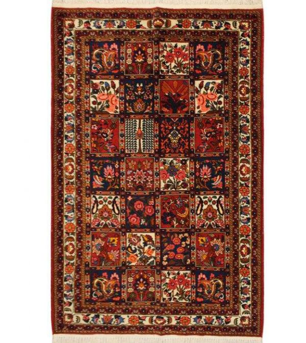 Persian Handmade Carpet, Bakhtiyari Pattern 3