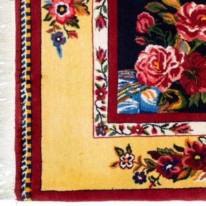 Persian Carpet, Gold Pattern 14