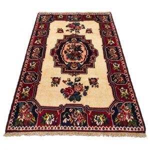 Persian Carpet, Cream Pattern 11