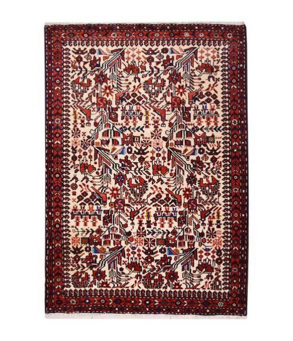 Persian Handmade Carpet, Hamedan Pattern 3