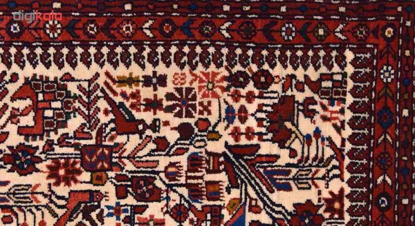 Persian Handmade Carpet, Hamedan Pattern 5