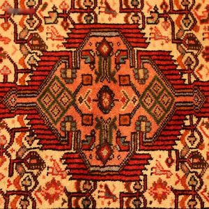 Persian Carpet, Toranj Yellow Pattern 7