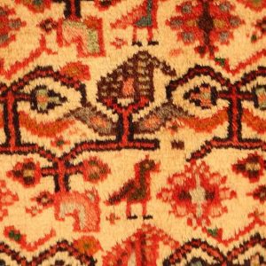 Persian Carpet, Toranj Yellow Pattern 9