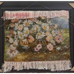 Persian Wall Carpet: Wild Flower (Handmade) 11
