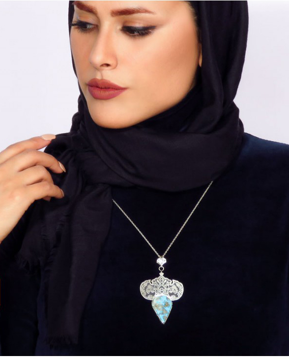 Persian Necklace Handmade, Lasting Love Design 4