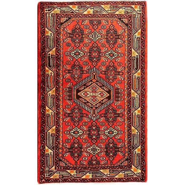 Persian Carpet, Toranj Red Pattern 3