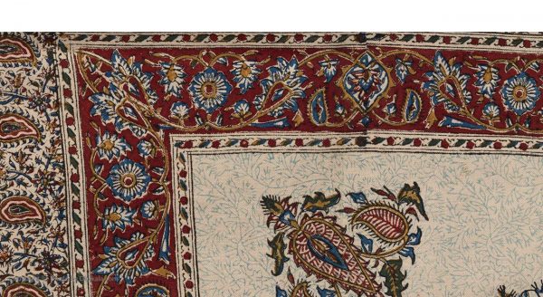 Persian Tapestry (Ghalamkar) Tablecloth, King Design 5
