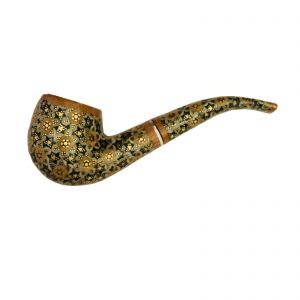 Persian Marquetry Khatam Kari Tobacco Pipe, Europe Design 7