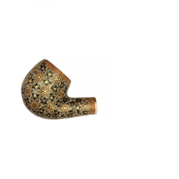 Persian Marquetry Khatam Kari Tobacco Pipe, Europe Design 5