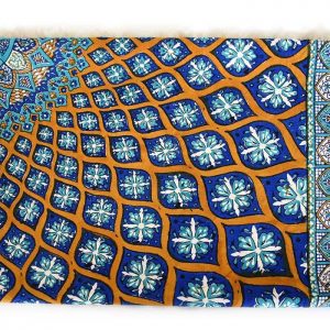 Persian Qalamkar (Tapestry) Tablecloth, Dome Design 11