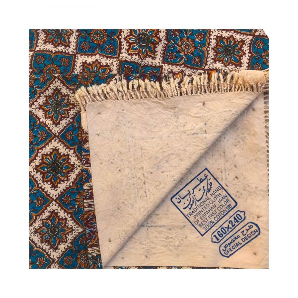 Persian Tapestry (Ghalamkar) Tablecloth, Bricks Design 5