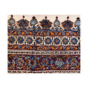 Persian Tapestry (Ghalamkar) Tablecloth, Bricks Design 9