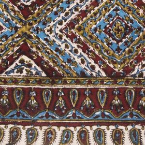 Persian Tapestry ( Qalamkar ) Tablecloth, Life Design 6
