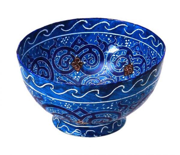 Minakari (Persian Enamel) Classy Bowl and Plate, Eden Design 4
