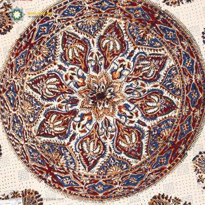 Persian Qalamkar ( Tapestry ) Tablecloth, Multi Colors Design
