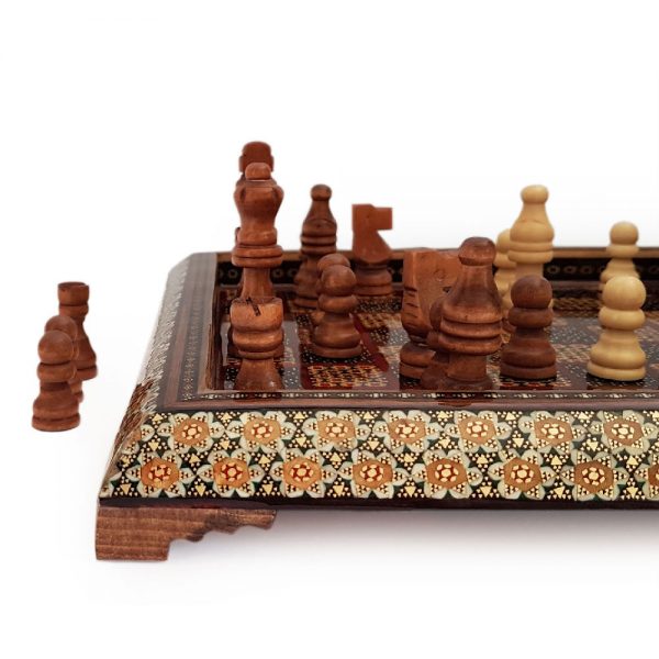 Persian Marquetry Chess Board Case, Eco Design 4