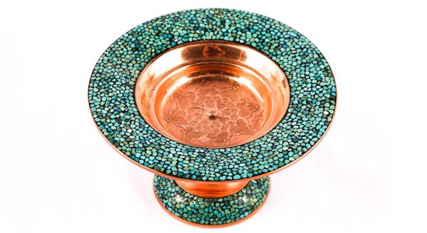 Persian Turquoise Candy Dish, Classic Design 3