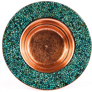 Persian Turquoise Candy Dish, Classic Design 10