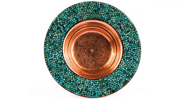 Persian Turquoise Candy Dish, Classic Design 6