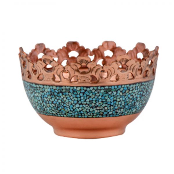 Turquoise Classy Bowl and Plate, Eden Design 6