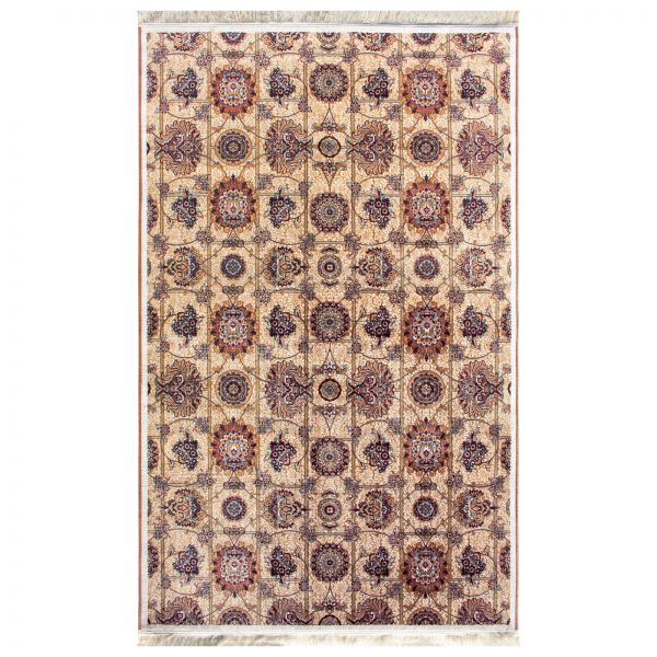Persian Carpet:  Flowers Pattern (NOT Handmade) 3