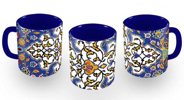 Persian Mug, Traditional tiles Design 5