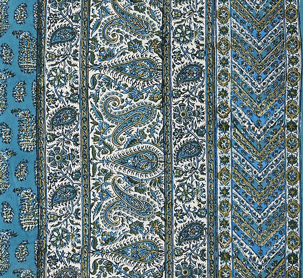 Persian Qalamkar ( Tapestry ) Tablecloth, Persian Design 4