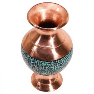 Persian Turquoise Flower Vase, Alexander Design 8