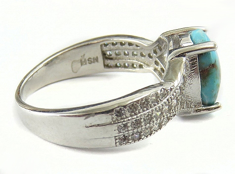 Silver Ring, Cleopatra Design 7