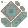 Termeh Luxury Tablecloth, Paradise Design (5 PCs) 1
