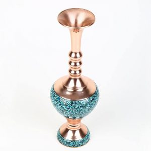Persian Turquoise Flower Vase, Spirit Design 10