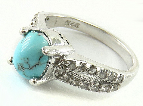 Women Silver Ring, Dora Design 8